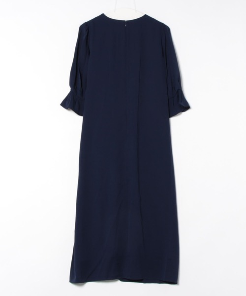 saloon（サルーン）の「SALOON(サルーン)/《セレモニー/オケージョン/結婚式》パール付きワンピース（ワンピース・レディース・ネイビー・FREE）」の6枚目の写真