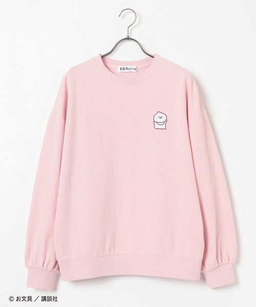 Honeys（ハニーズ）の「お文具といっしょ／ゆるトレーナー（スウェット・レディース・アイボリー/ピンク/ミント/オートミール・S/M/LL/L）」の17枚目の写真