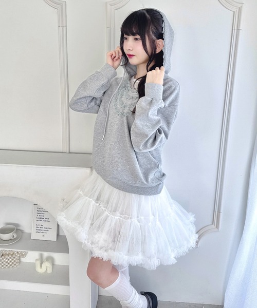 セール】リボンボリュームパニエスカート（スカート）｜Loueme（ルエム