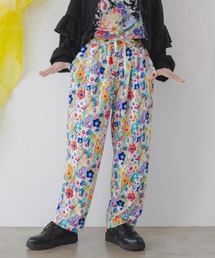 ScoLar（スカラー）の「ScoLar/スカラー　アニマル × 花柄PT（その他パンツ）」