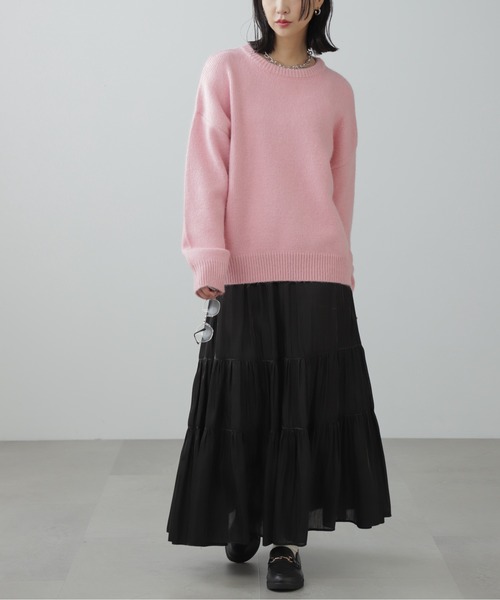 FREE'S MART（フリーズマート）の「◇シャイニーティアードスカート（スカート・レディース・ホワイト/ブラック/ブルー・SMALL/MEDIUM）」の11枚目の写真