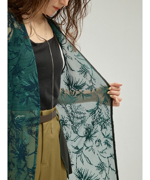 DOLLUPOOPS(ドールアップウップス)の「ボタニカルレースジレ(ベスト・レディース・ベージュ/グリーン・38)」の19枚目の写真