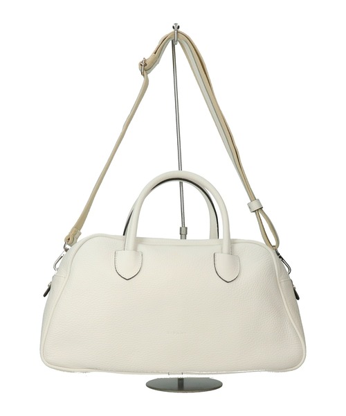 RIPANI（リパーニ）の「【RIPANI】スムースレザーミニボストンバッグ(Q56301)（ボストンバッグ・レディース・ブラック/ホワイト/ライトグレー・ALL）」の21枚目の写真