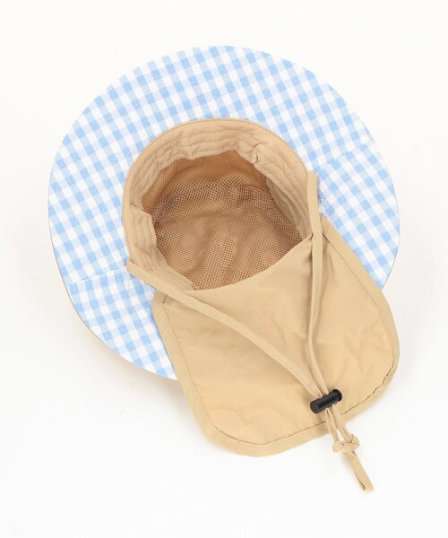 Ampersand（アンパサンド）の「アウトドアハット（ハット・キッズ・ブラック/ピンク/ベージュ/インディゴブルー/レインボー・48/50/52/54/56）」の14枚目の写真