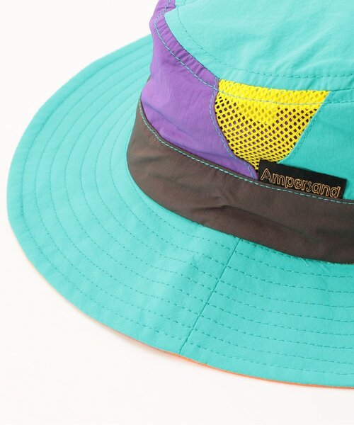Ampersand（アンパサンド）の「アウトドアハット（ハット・キッズ・ブラック/ピンク/ベージュ/インディゴブルー/レインボー・48/50/52/54/56）」の9枚目の写真