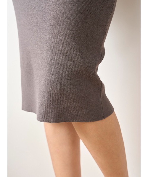 SNIDEL(スナイデル)の「オフショルニットワンピース(ワンピース・レディース・ミント/アイボリー/グレー・FREE)」の11枚目の写真