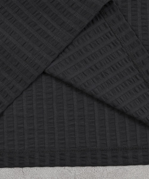 MARKEY'S（マーキーズ）の「ニットサッカーフリルカラーカットソー（Tシャツ/カットソー・キッズ・ブラウン/オフホワイト/チャコール/ラベンダー・110/120/80/130/140/90/100）」の10枚目の写真