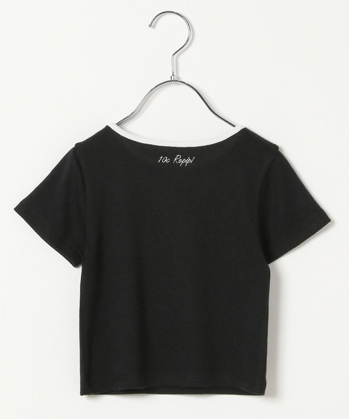 10C REPIPI（ジューシーレピピ）の「【10C REPIPI】アソートガラコンパクトＴ（Tシャツ/カットソー・キッズ・ホワイト/ブラック/アイボリー・120cm/130cm/110cm）」の19枚目の写真