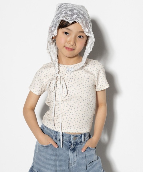 10C REPIPI（ジューシーレピピ）の「【10C REPIPI】アソートガラコンパクトＴ（Tシャツ/カットソー・キッズ・ホワイト/ブラック/アイボリー・120cm/130cm/110cm）」の8枚目の写真