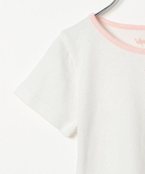 10C REPIPI（ジューシーレピピ）の「【10C REPIPI】アソートガラコンパクトＴ（Tシャツ/カットソー・キッズ・ホワイト/ブラック/アイボリー・120cm/130cm/110cm）」の12枚目の写真