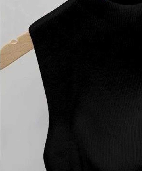 CADBURY(キャドバリー)の「プチハイネックノースリブニット(Tシャツ/カットソー・レディース・ホワイト/アイボリー/レッド/ブラック・X-LARGE/LARGE/MEDIUM/SMALL)」の8枚目の写真