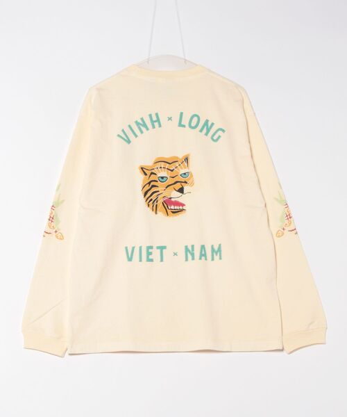 HOUSTON / PIGMENT US COTTON L/S TEE / 22274/ 22275（Tシャツ