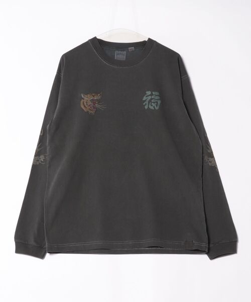 tシャツ HOUSTON / PIGMENT US COTTON L/S TEE / 22274/ 22275 レディース メンズ HOUSTON tシャツ / PIGMENT US COTTON L/S TEE 22274/ 22275
