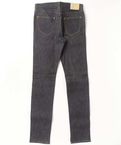 n(n) BY NUMBER (N)INE(エヌエヌバイナンバーナイン)の「SKINNY PANTS_STRETCH DENIM(RIGID) / リジットスキニーストレッチデニムパンツ(デニムパンツ・メンズ・ブラック×ブラック/ブルー・3/4)」の16枚目の写真