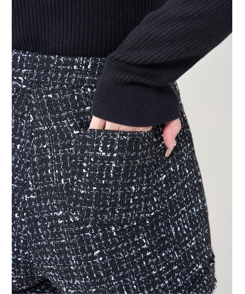 セール】コンパクトフリンジツイードショートパンツ（その他パンツ