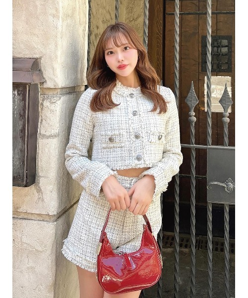 セール】コンパクトフリンジツイードショートパンツ（その他パンツ