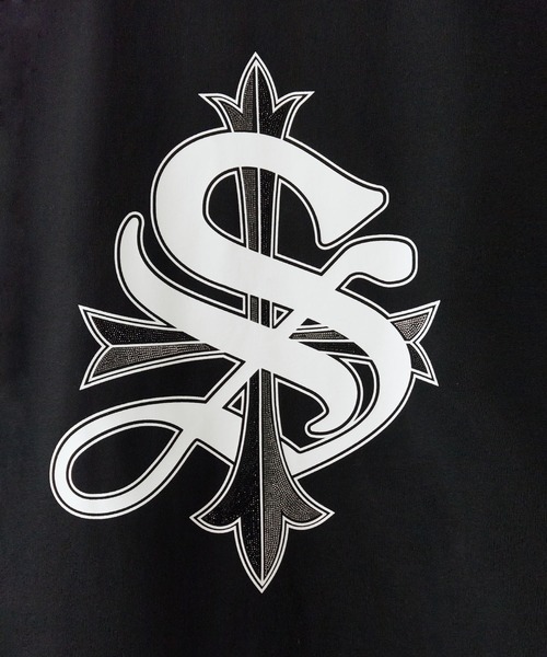 SUPPLIER（サプライヤー）の「SUPPLIER/サプライヤー 2-Tone Rhinestone Cross Tee Tシャツ ユニセックス（Tシャツ/カットソー・メンズ・ベージュ/ブラック/ホワイト・XL/L/M）」の11枚目の写真