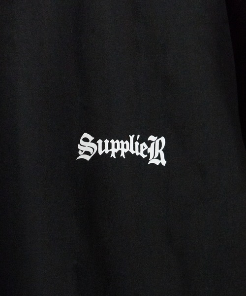 SUPPLIER（サプライヤー）の「SUPPLIER/サプライヤー 2-Tone Rhinestone Cross Tee Tシャツ ユニセックス（Tシャツ/カットソー・メンズ・ベージュ/ブラック/ホワイト・XL/L/M）」の6枚目の写真