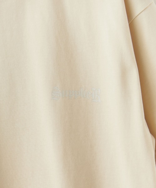 SUPPLIER（サプライヤー）の「SUPPLIER/サプライヤー 2-Tone Rhinestone Cross Tee Tシャツ ユニセックス（Tシャツ/カットソー・メンズ・ベージュ/ブラック/ホワイト・XL/L/M）」の7枚目の写真