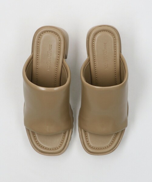 BEAUTY&YOUTH UNITED ARROWS（ビューティーアンドユースユナイテッドアローズ）の「カバー プラットフォーム ミュール（サンダル・レディース・モカ/ブラック・37/36/38）」の8枚目の写真