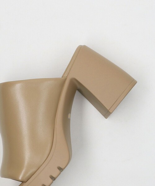 BEAUTY&YOUTH UNITED ARROWS（ビューティーアンドユースユナイテッドアローズ）の「カバー プラットフォーム ミュール（サンダル・レディース・モカ/ブラック・37/36/38）」の14枚目の写真