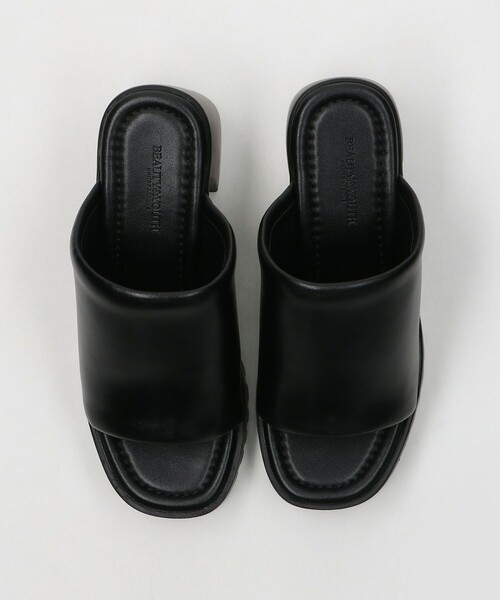 BEAUTY&YOUTH UNITED ARROWS（ビューティーアンドユースユナイテッドアローズ）の「カバー プラットフォーム ミュール（サンダル・レディース・モカ/ブラック・37/36/38）」の17枚目の写真