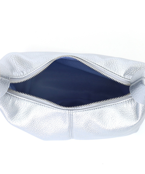 SMIR NASLI(サミールナスリ)の「コンパクト2WAYショルダーバッグ(ショルダーバッグ・レディース・ライトベージュ/ブラック/シルバー・FREE)」の13枚目の写真