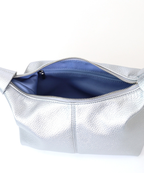 SMIR NASLI(サミールナスリ)の「コンパクト2WAYショルダーバッグ(ショルダーバッグ・レディース・ライトベージュ/ブラック/シルバー・FREE)」の14枚目の写真