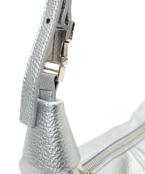 SMIR NASLI(サミールナスリ)の「コンパクト2WAYショルダーバッグ(ショルダーバッグ・レディース・ライトベージュ/ブラック/シルバー・FREE)」の16枚目の写真