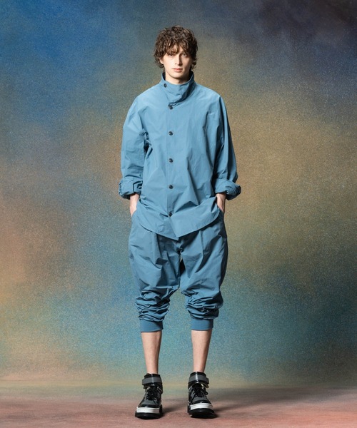 セール】Deformed Stand Collar Shirt / デフォームスタンドカラー