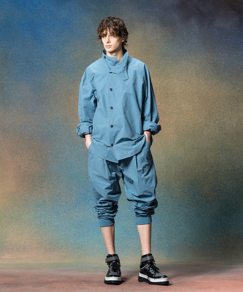 Deformed Stand Collar Shirt / デフォームスタンドカラーシャツ