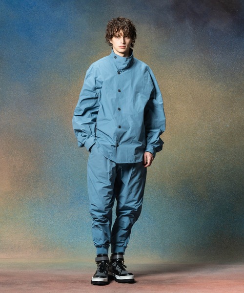 glamb（グラム）の「Deformed Stand Collar Shirt / デフォームスタンドカラーシャツ（シャツ/ブラウス・メンズ・グレー/ブルー/ブラック・S/M/L）」の8枚目の写真