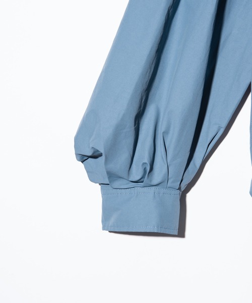 glamb（グラム）の「Deformed Stand Collar Shirt / デフォームスタンドカラーシャツ（シャツ/ブラウス・メンズ・グレー/ブルー/ブラック・S/M/L）」の16枚目の写真