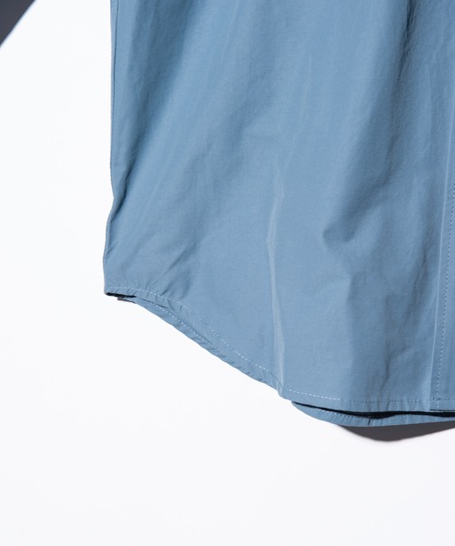 glamb（グラム）の「Deformed Stand Collar Shirt / デフォームスタンドカラーシャツ（シャツ/ブラウス・メンズ・グレー/ブルー/ブラック・S/M/L）」の17枚目の写真