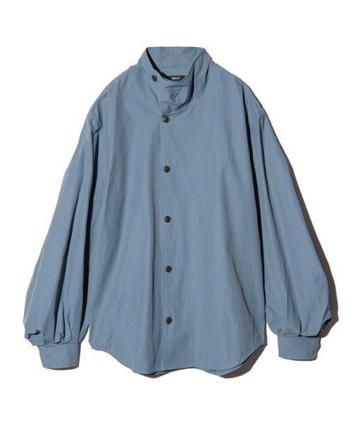 glamb（グラム）の「Deformed Stand Collar Shirt / デフォームスタンドカラーシャツ（シャツ/ブラウス・メンズ・グレー/ブルー/ブラック・S/M/L）」の22枚目の写真