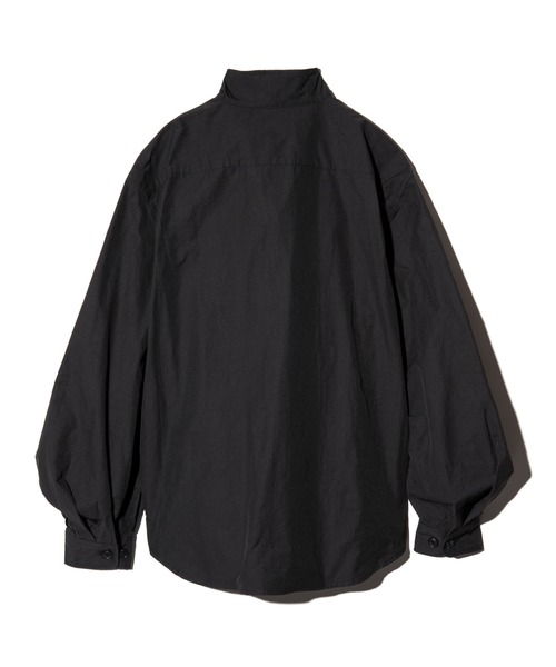 glamb（グラム）の「Deformed Stand Collar Shirt / デフォームスタンドカラーシャツ（シャツ/ブラウス・メンズ・グレー/ブルー/ブラック・S/M/L）」の19枚目の写真