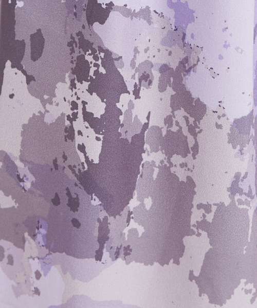 NOMINE（ノミネ）の「【セットアップ着用可】スプラッシュプリントドロスト パンツ（その他パンツ・レディース・チャコールグレー/アイボリー/パープル・M/S）」の12枚目の写真