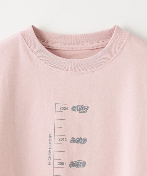 green label relaxing(グリーンレーベルリラクシング)の「【別注】<HI-CHEW><FRUIT OF THE LOOM>Tシャツ/ キッズ 110cm-150cm(Tシャツ/カットソー・キッズ・ライム/ホワイト/ライトピンク/パープル・S(120-130cm)/XS(110-120cm)/M(140-150cm))」の12枚目の写真
