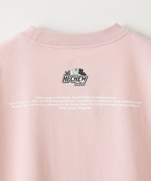 green label relaxing(グリーンレーベルリラクシング)の「【別注】<HI-CHEW><FRUIT OF THE LOOM>Tシャツ/ キッズ 110cm-150cm(Tシャツ/カットソー・キッズ・ライム/ホワイト/ライトピンク/パープル・S(120-130cm)/XS(110-120cm)/M(140-150cm))」の13枚目の写真