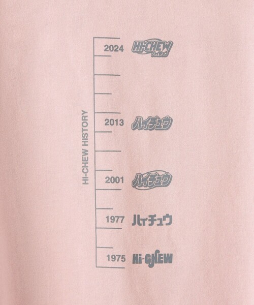 green label relaxing(グリーンレーベルリラクシング)の「【別注】<HI-CHEW><FRUIT OF THE LOOM>Tシャツ/ キッズ 110cm-150cm(Tシャツ/カットソー・キッズ・ライム/ホワイト/ライトピンク/パープル・S(120-130cm)/XS(110-120cm)/M(140-150cm))」の18枚目の写真