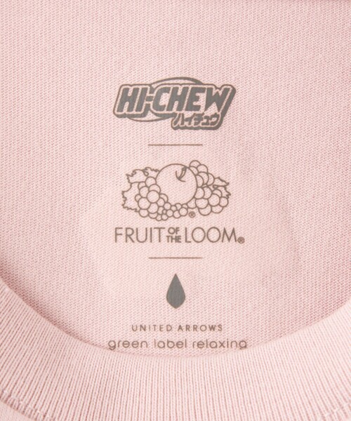 green label relaxing(グリーンレーベルリラクシング)の「【別注】<HI-CHEW><FRUIT OF THE LOOM>Tシャツ/ キッズ 110cm-150cm(Tシャツ/カットソー・キッズ・ライム/ホワイト/ライトピンク/パープル・S(120-130cm)/XS(110-120cm)/M(140-150cm))」の19枚目の写真
