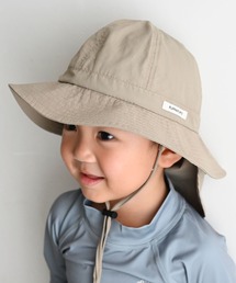 PUPPAPUPO（プッパプーポ）の「サファリハット 保冷剤ポケット付き（ハット・キッズ）」
