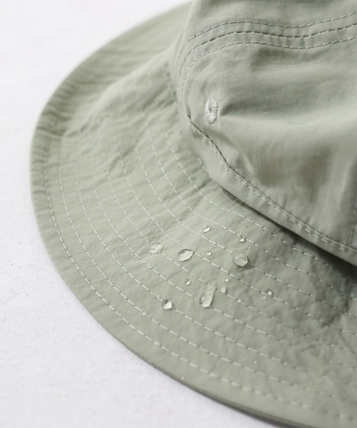 PUPPAPUPO（プッパプーポ）の「サファリハット 保冷剤ポケット付き（ハット・キッズ・アイボリー/モカ/ミント/チャコールグレー/スモークピンク/グレイッシュベージュ・XS/S）」の19枚目の写真