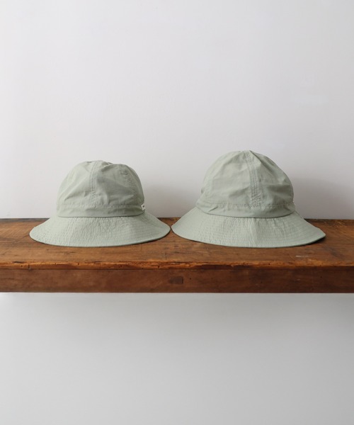 PUPPAPUPO（プッパプーポ）の「サファリハット 保冷剤ポケット付き（ハット・キッズ・アイボリー/モカ/ミント/チャコールグレー/スモークピンク/グレイッシュベージュ・XS/S）」の13枚目の写真