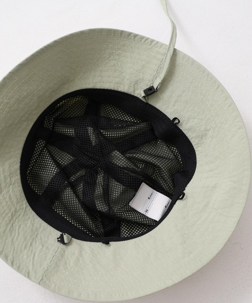 PUPPAPUPO（プッパプーポ）の「サファリハット 保冷剤ポケット付き（ハット・キッズ・アイボリー/モカ/ミント/チャコールグレー/スモークピンク/グレイッシュベージュ・XS/S）」の14枚目の写真