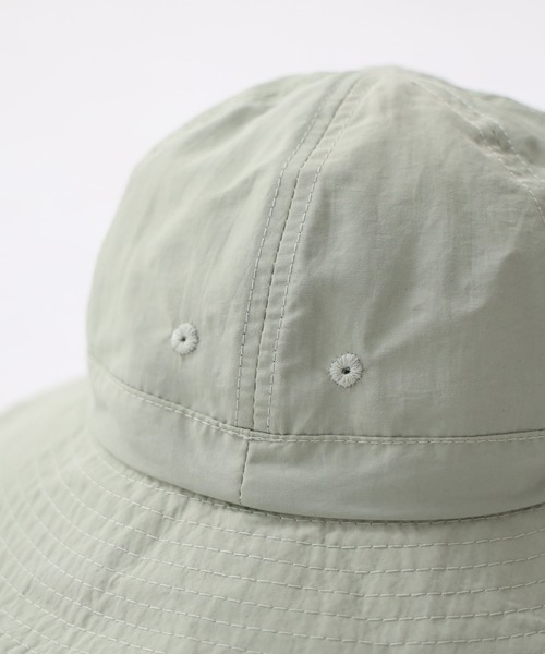 PUPPAPUPO（プッパプーポ）の「サファリハット 保冷剤ポケット付き（ハット・キッズ・アイボリー/モカ/ミント/チャコールグレー/スモークピンク/グレイッシュベージュ・XS/S）」の7枚目の写真