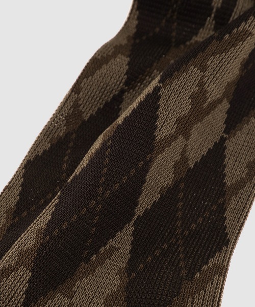 MASU(エムエーエスユー)の「"MASU X TABIO" ANGEL ARGYLE SOCKS(ソックス/靴下・メンズ・ブラック/レモンイエロー/ブラウン・ONE SIZE)」の10枚目の写真