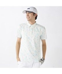 FILA GOLF/フィラ ゴルフ ゴルフウェア ポロシャツ ストレッチ 胸ポケット付き 半袖 シャツ Tシャツ