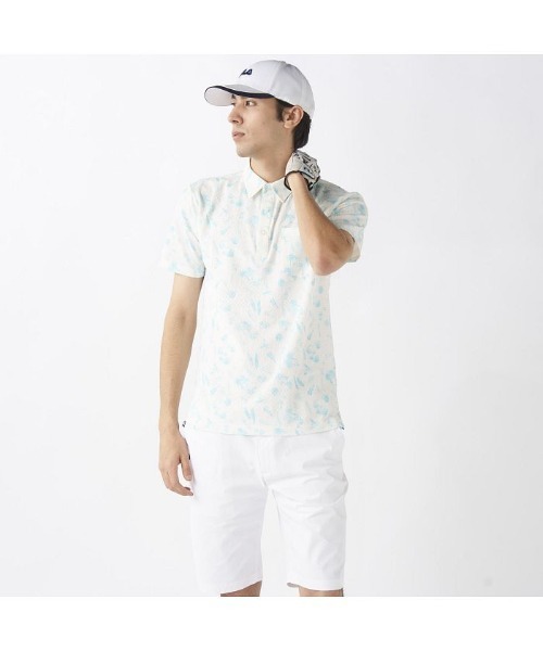 FILA GOLF(フィラゴルフ )の「FILA GOLF/フィラ ゴルフ ゴルフウェア ポロシャツ ストレッチ 胸ポケット付き 半袖 シャツ Tシャツ(Tシャツ/カットソー・メンズ・オレンジ/ホワイト/ネイビー・M/L/LL)」の22枚目の写真