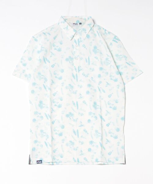 FILA GOLF(フィラゴルフ )の「FILA GOLF/フィラ ゴルフ ゴルフウェア ポロシャツ ストレッチ 胸ポケット付き 半袖 シャツ Tシャツ(Tシャツ/カットソー・メンズ・オレンジ/ホワイト/ネイビー・M/L/LL)」の13枚目の写真